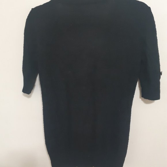 Banana Republic short sleeves cardigan black small - Picture 3 of 5